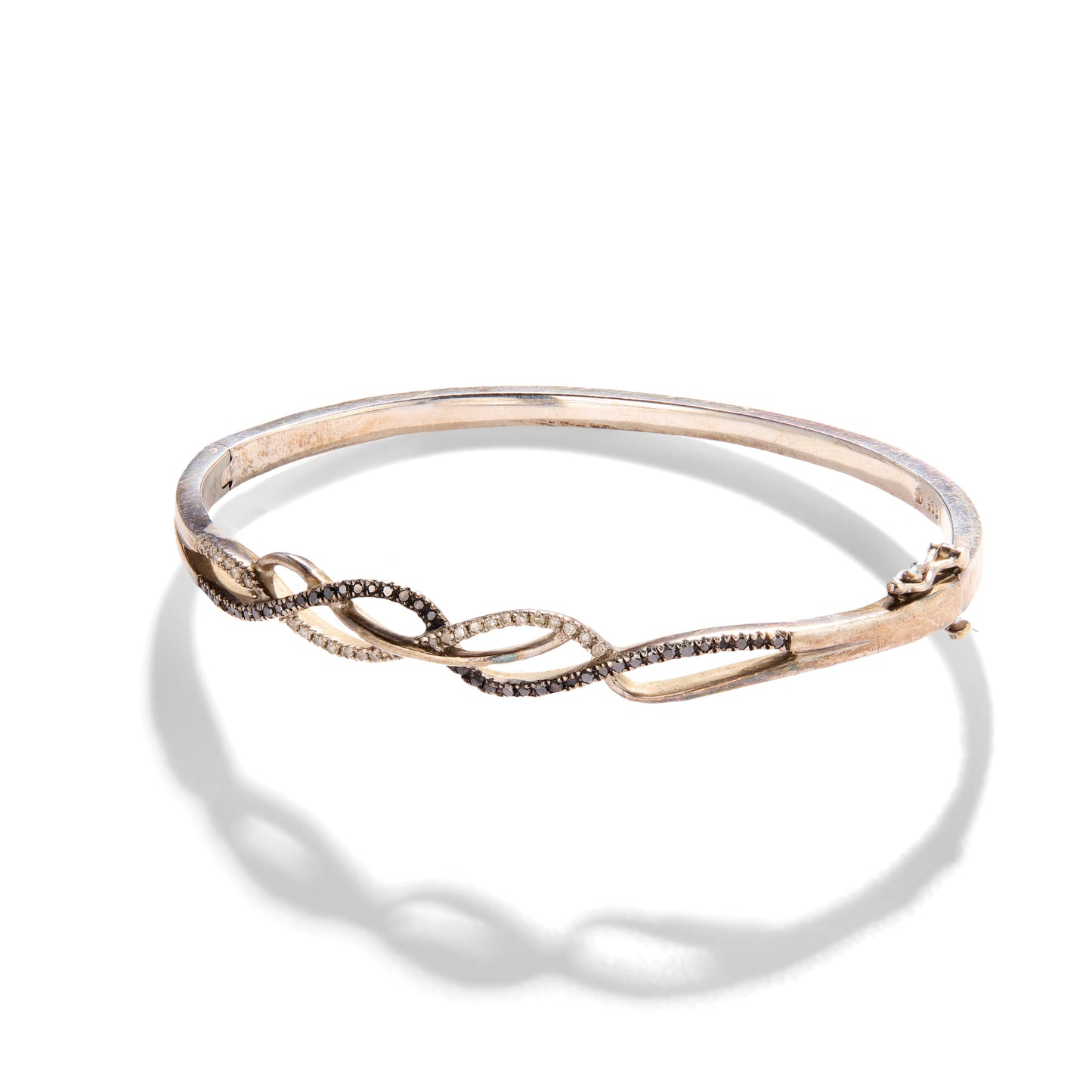 Tarnished hinge bracelet