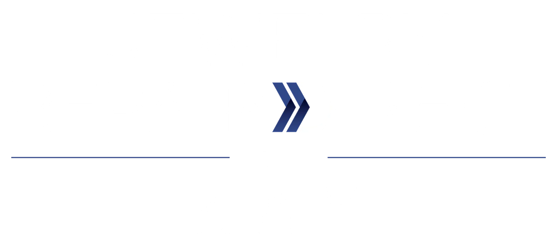 Jewelry Repair Direct By KAY Logo - Blue rightward arrow symbol 